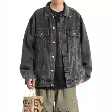 MGXEK Denim Jacket Black