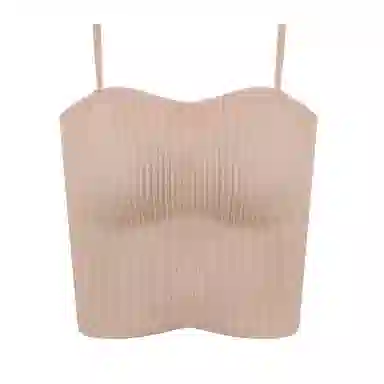 内在密码细吊带背心女单穿内搭美背打底自带胸垫免穿文胸一体外穿防走光内衣