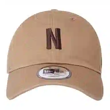 New Era New York Knicks Logo Cap Khaki