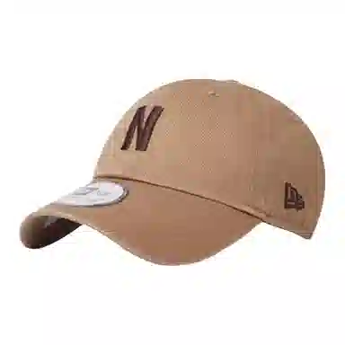 New Era New York Knicks Logo Cap Khaki