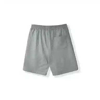 我是大卫 美式宽松运动卫裤薄款纯色百搭简约休闲短裤 男女同款 浅灰色