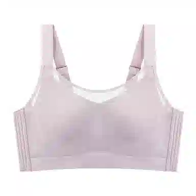 千奈美 无钢圈大胸显小防走光抹胸式文胸 女款