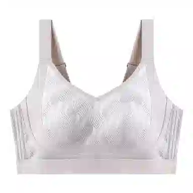 千奈美 无痕显小亲肤舒适聚拢透气蕾丝文胸 女款