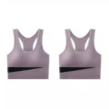 浪莎 聚拢减震一体式美背定型跑步健身内衣女背心防震瑜伽服文胸 女款