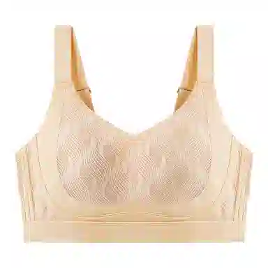 千奈美 无痕显小亲肤舒适聚拢透气蕾丝文胸 女款