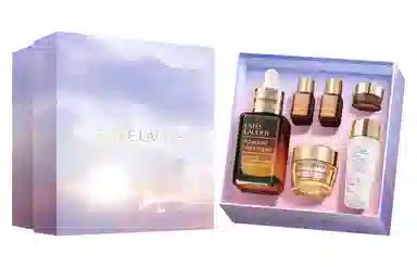 雅诗兰黛 七夕限定爱无边际精华护肤套装 保湿补水控油 第二代 八件套