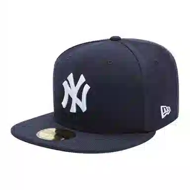 New Era Yankees Logo Cap Navy