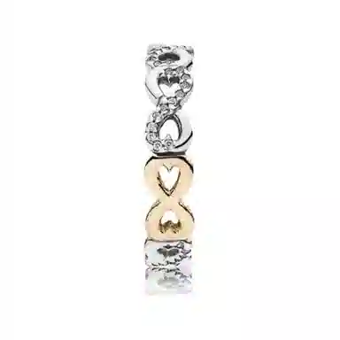 Pandora Infinite Heart Ring 925 Silver