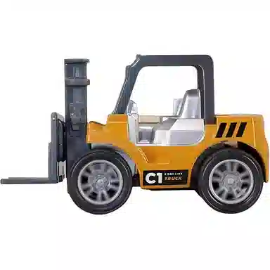 卡威 迷你回力合金小汽车 挖掘机工程车 成品模型