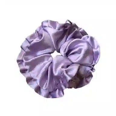 水中玉 法式缎面大肠发圈高级感丸子头扎发皮筋不伤发马尾发绳 发圈头绳 女款