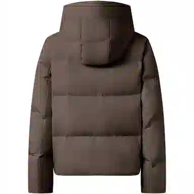 坦博尔 连帽纯色加厚羽绒服 女款