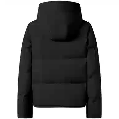 坦博尔 连帽纯色加厚羽绒服 女款