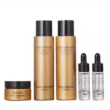 肌琳莎 深海鱼子臻颜凝润套盒补水滋润面部肌肤护肤套装 保湿淡纹紧致紧致毛孔舒缓