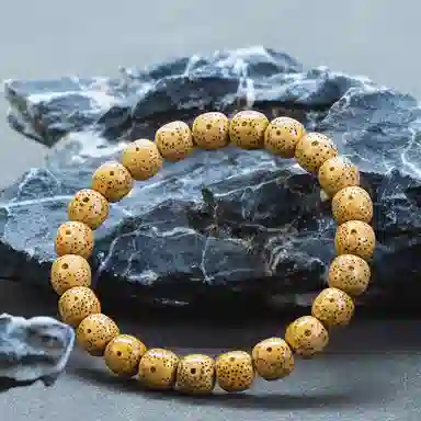 泡泡贝 六字箴言 新中式国潮 小众设计复古文艺转运平安文玩 绕指柔 星月菩提 手串 男女同款情侣款