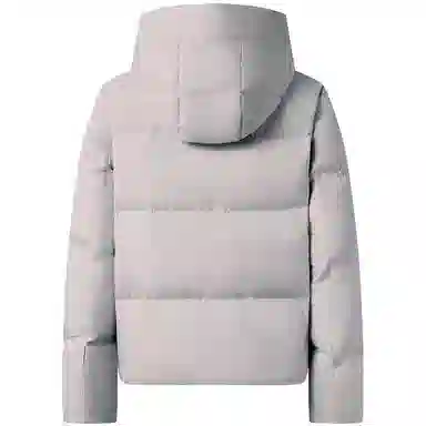 坦博尔 连帽纯色加厚羽绒服 女款