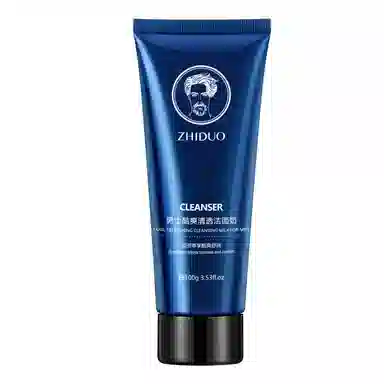 致朵 男士洗面奶 泡沫洁面乳 保湿清爽补水去黑头控油