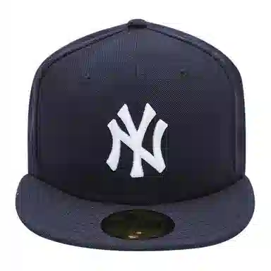 New Era Yankees Logo Cap Navy