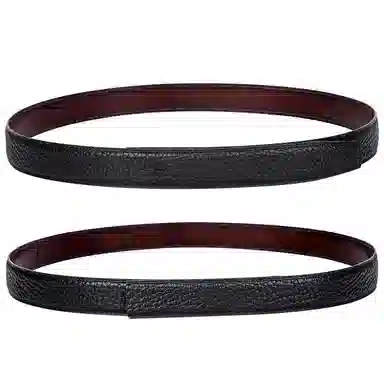 杰伦欧斯 无头带身可配自动扣/平滑扣/针扣扣头 头层牛皮 皮带 男款