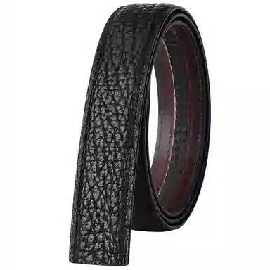 杰伦欧斯 无头带身可配自动扣/平滑扣/针扣扣头 头层牛皮 皮带 男款