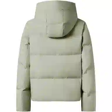 坦博尔 连帽纯色加厚羽绒服 女款