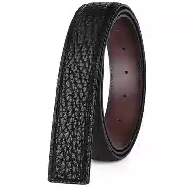 杰伦欧斯 无头带身可配自动扣/平滑扣/针扣扣头 头层牛皮 皮带 男款