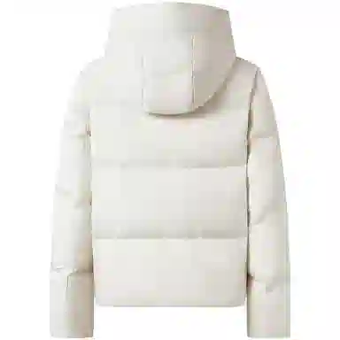 坦博尔 连帽纯色加厚羽绒服 女款