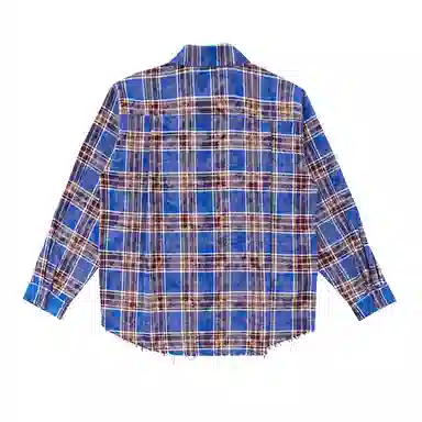 BENMYSHOWER Plaid Jacket