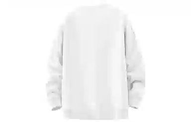 冰飞 美式复古高街创意趣味卡通动漫图案双臂字母印花宽松休闲舒适圆领套头秋衣服嘻哈街头学院风时尚重磅长袖卫衣 男女同款