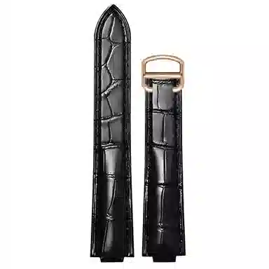 达梭 手表表带 卡地亚鳄鱼皮表带 男女同款