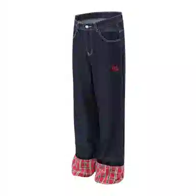 JUFU Vintage Embroidered Jeans