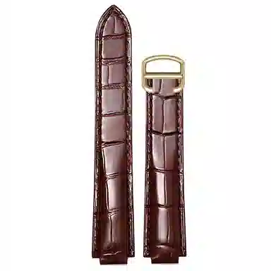 达梭 手表表带 卡地亚鳄鱼皮表带 男女同款