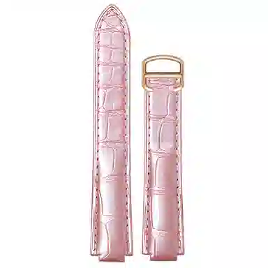 达梭 手表表带 卡地亚鳄鱼皮表带 男女同款