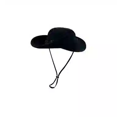 梦特娇 美式复古西部风格渔夫帽 户外度假遮阳防晒大檐牛仔帽 棉 防晒帽 男女同款情侣款