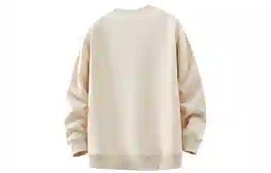 冰飞 美式复古高街创意趣味卡通动漫图案双臂字母印花宽松休闲舒适圆领套头秋衣服嘻哈街头学院风时尚重磅长袖卫衣 男女同款