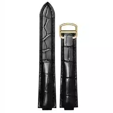 达梭 手表表带 卡地亚鳄鱼皮表带 男女同款