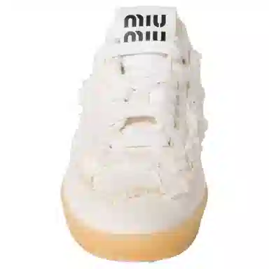 Miu Miu Low-Top Sneakers White