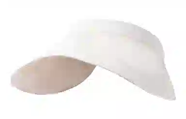 优幽兰 韩版防紫外线遮阳遮脸出游显脸小大帽檐贝壳透气舒适空顶可折叠蛋卷 聚酯纤维 防晒帽 女款