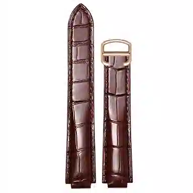 达梭 手表表带 卡地亚鳄鱼皮表带 男女同款