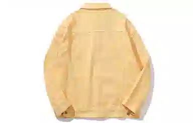 Drew House logo SS21 Floral Trucker Jacket - Drew washed tangerine