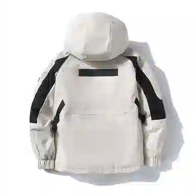 鸭鸭 短款连帽户外保暖外套羽绒服 女款