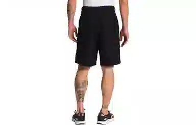 The North Face Logo Print Shorts Black