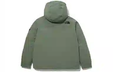 The North Face Logo Zip Hoodie Green