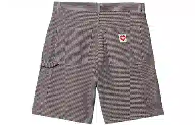 Carhartt WIP SS23 Striped Shorts Black