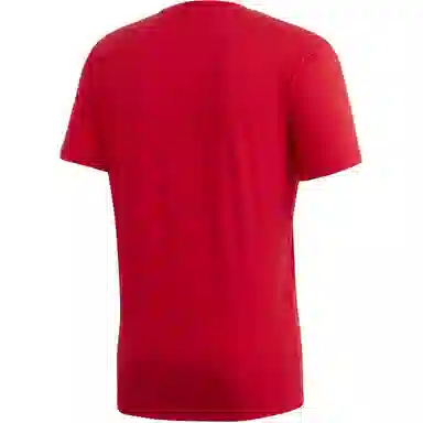adidas neo Casual Breathable Letter T-Shirt Red