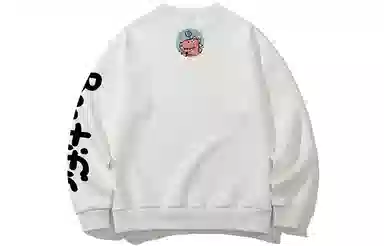 木村三社 小恐龙卡通印花宽松圆领卫衣 情侣款