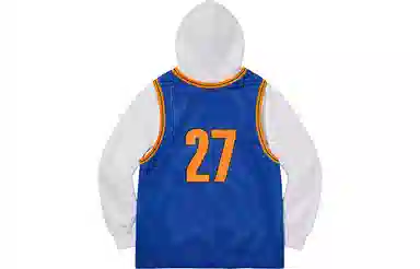 Supreme Basketball Jersey Hooded Sweatshirt