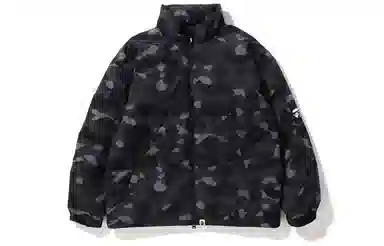 A BATHING APE FW22 Color Camo Down Jacket