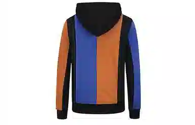 Supreme FW18 Tricolor Hooded Sweatshirt Black