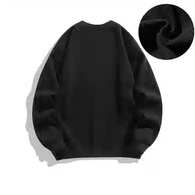 星际者 宽松休闲圆领卫衣 男女同款 加绒加厚可选