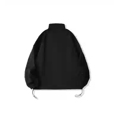 我是大卫 半开襟基础款韩系打底百搭口袋纯色简约卫衣 男女同款